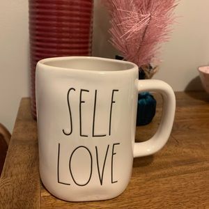 Rae Dunn Coffee Mug Cup “SELF LOVE”